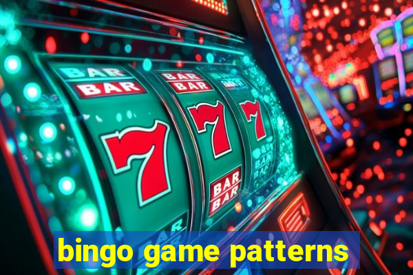 bingo game patterns