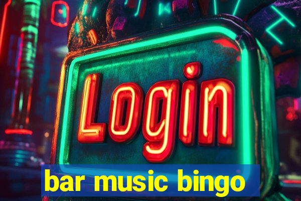 bar music bingo