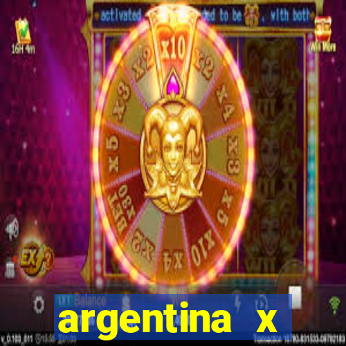 argentina x colombia ao vivo