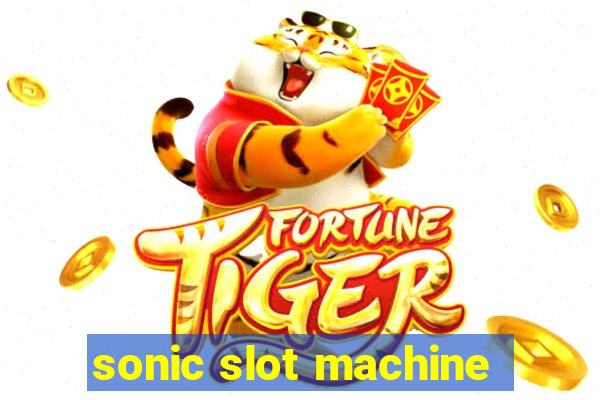 sonic slot machine