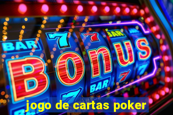 jogo de cartas poker