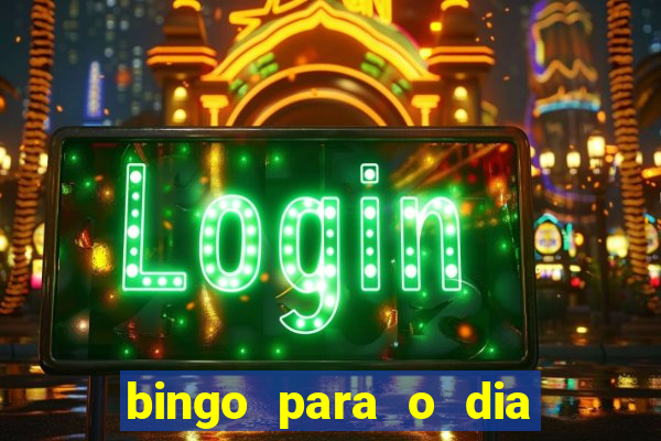 bingo para o dia das crian?as