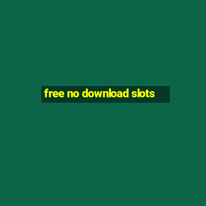 free no download slots