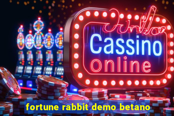 fortune rabbit demo betano