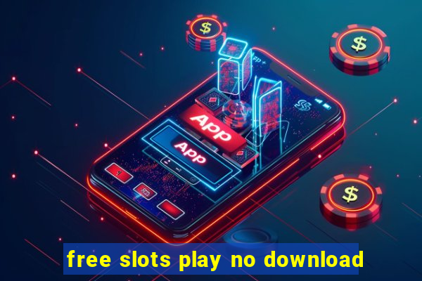 free slots play no download