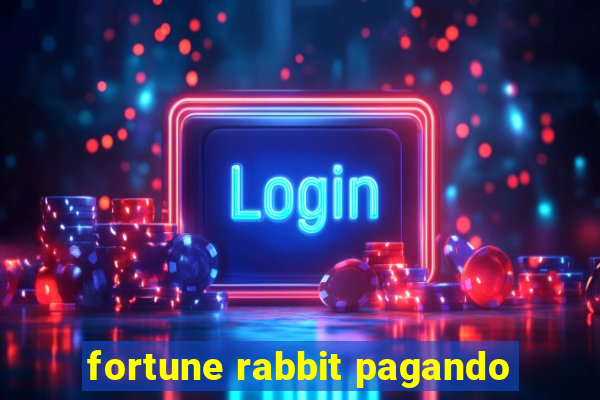 fortune rabbit pagando