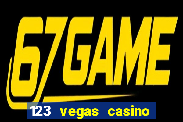 123 vegas casino login page