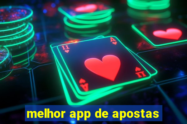 melhor app de apostas