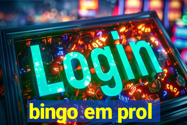 bingo em prol