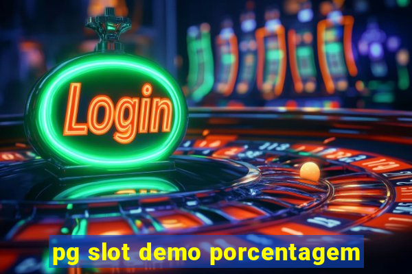 pg slot demo porcentagem