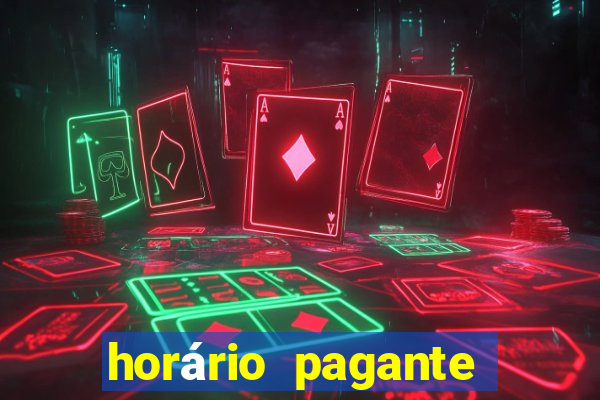 horário pagante fortune tiger