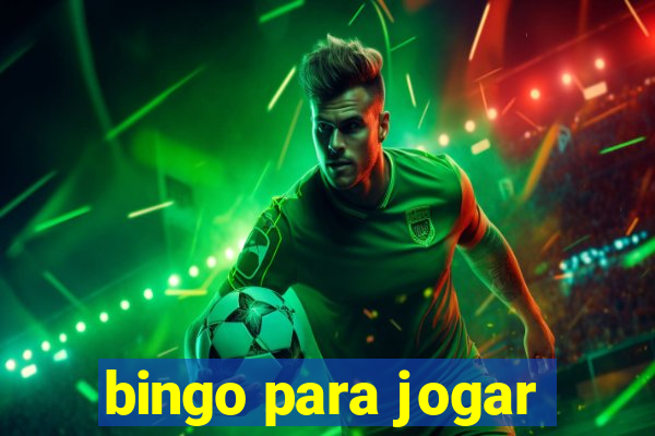 bingo para jogar