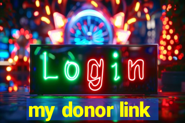 my donor link