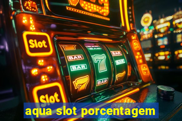 aqua slot porcentagem