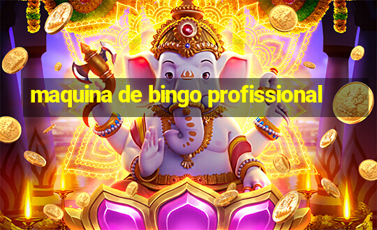 maquina de bingo profissional