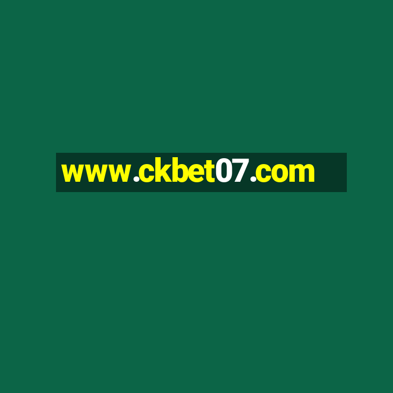 www.ckbet07.com