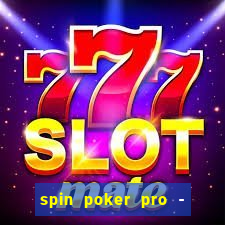 spin poker pro - casino games