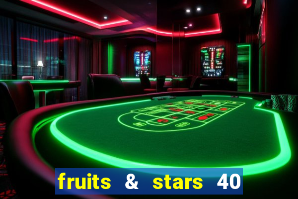 fruits & stars 40 christmas slot