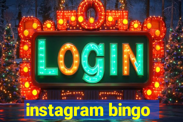 instagram bingo