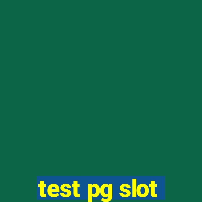 test pg slot