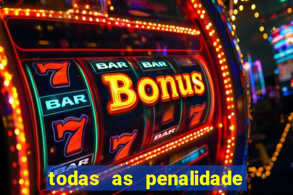 todas as penalidade do corinthians