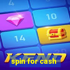 spin for cash