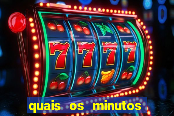 quais os minutos pagantes do fortune tiger