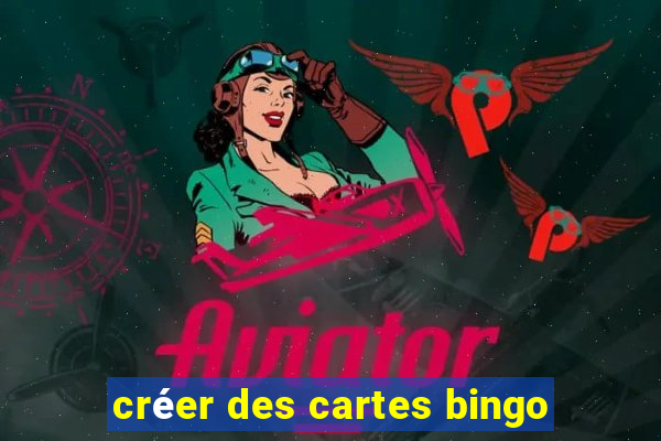 créer des cartes bingo