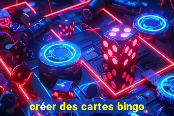 créer des cartes bingo