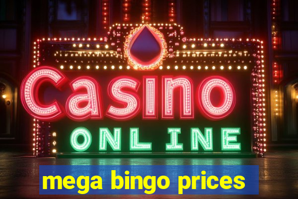 mega bingo prices