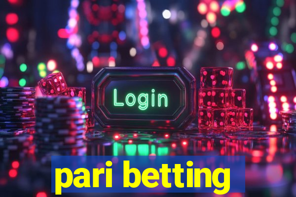 pari betting