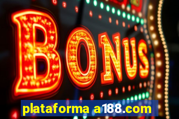 plataforma a188.com