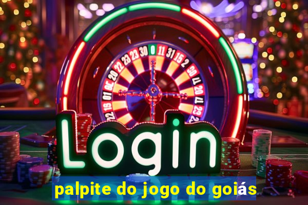 palpite do jogo do goiás