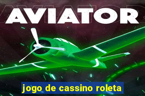 jogo de cassino roleta