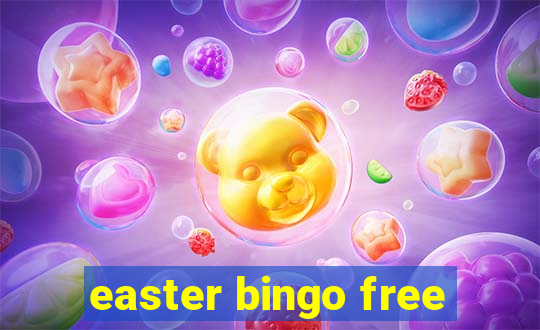 easter bingo free