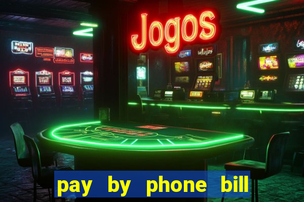 pay by phone bill bingo uk