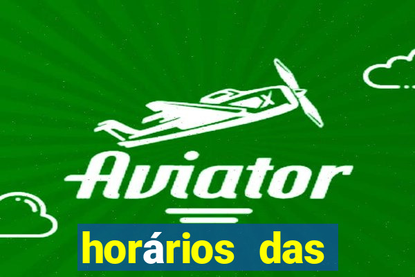 horários das plataformas de jogos