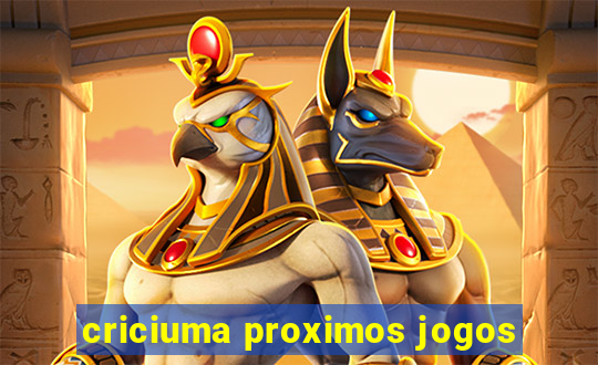 criciuma proximos jogos