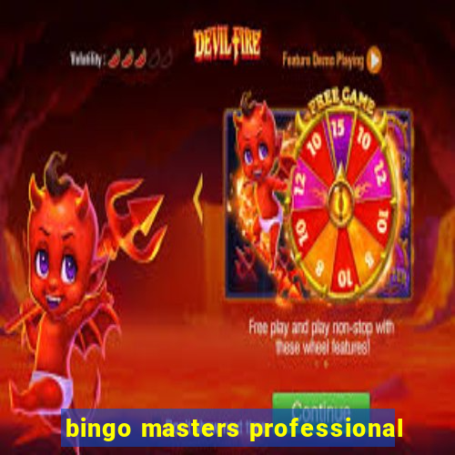 bingo masters professional