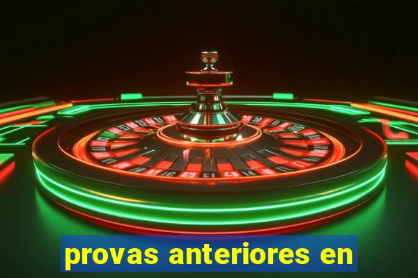 provas anteriores en