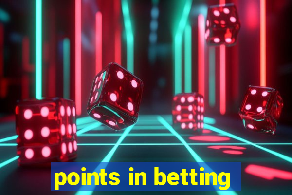 points in betting