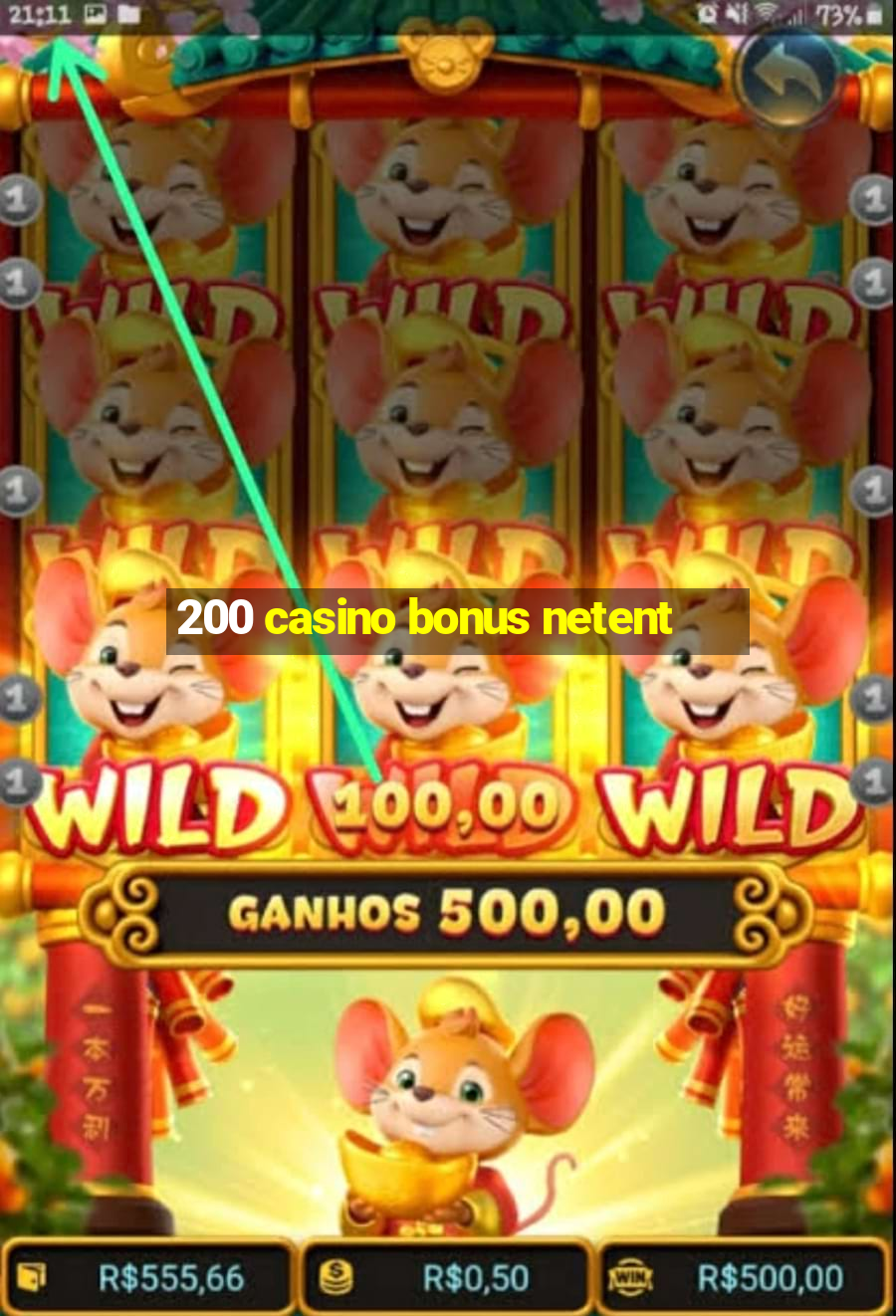 200 casino bonus netent