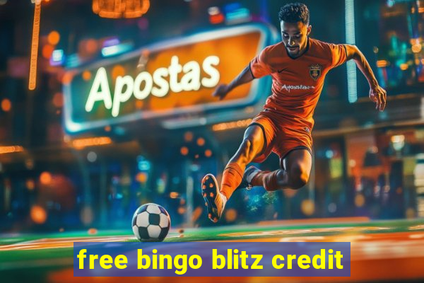 free bingo blitz credit