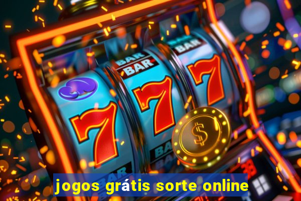 jogos grátis sorte online