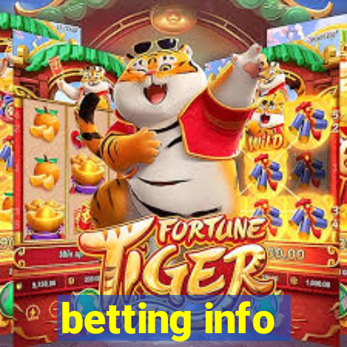 betting info