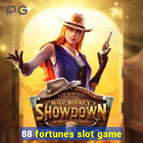 88 fortunes slot game