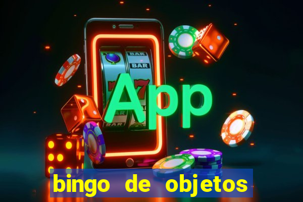 bingo de objetos para imprimir