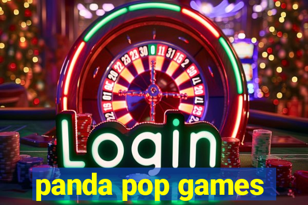 panda pop games