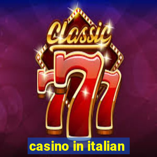 casino in italian