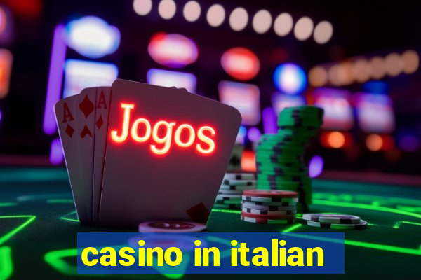 casino in italian